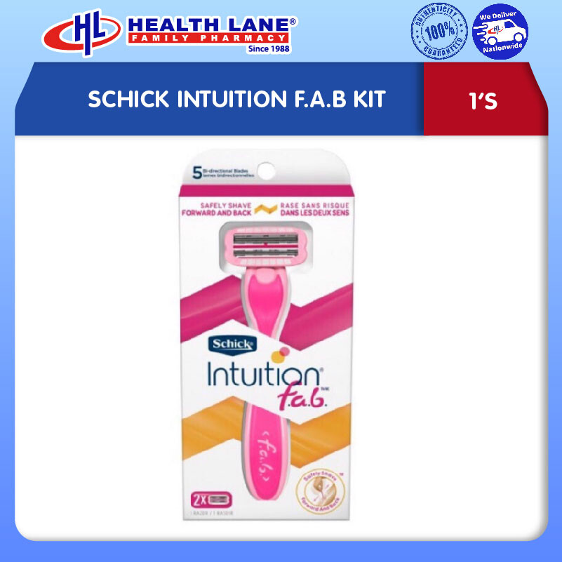 SCHICK INTUITION F.A.B KIT